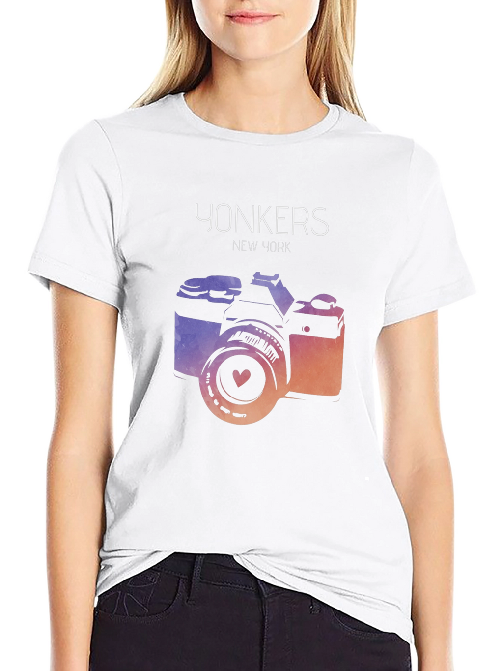 Yonkers New York Camera T-Shirt