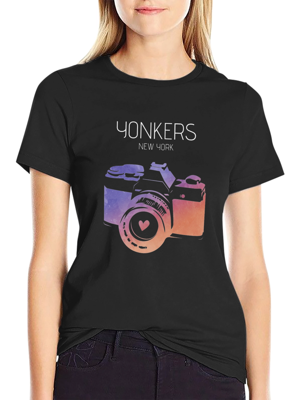 Yonkers New York Camera T-Shirt