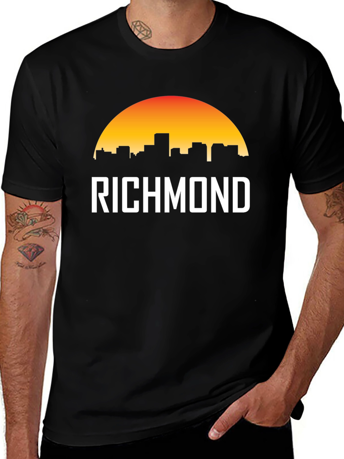Richmond Skyline T-Shirt - City Pride Apparel