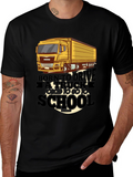 Born to Drive Truck T-Shirt - Black