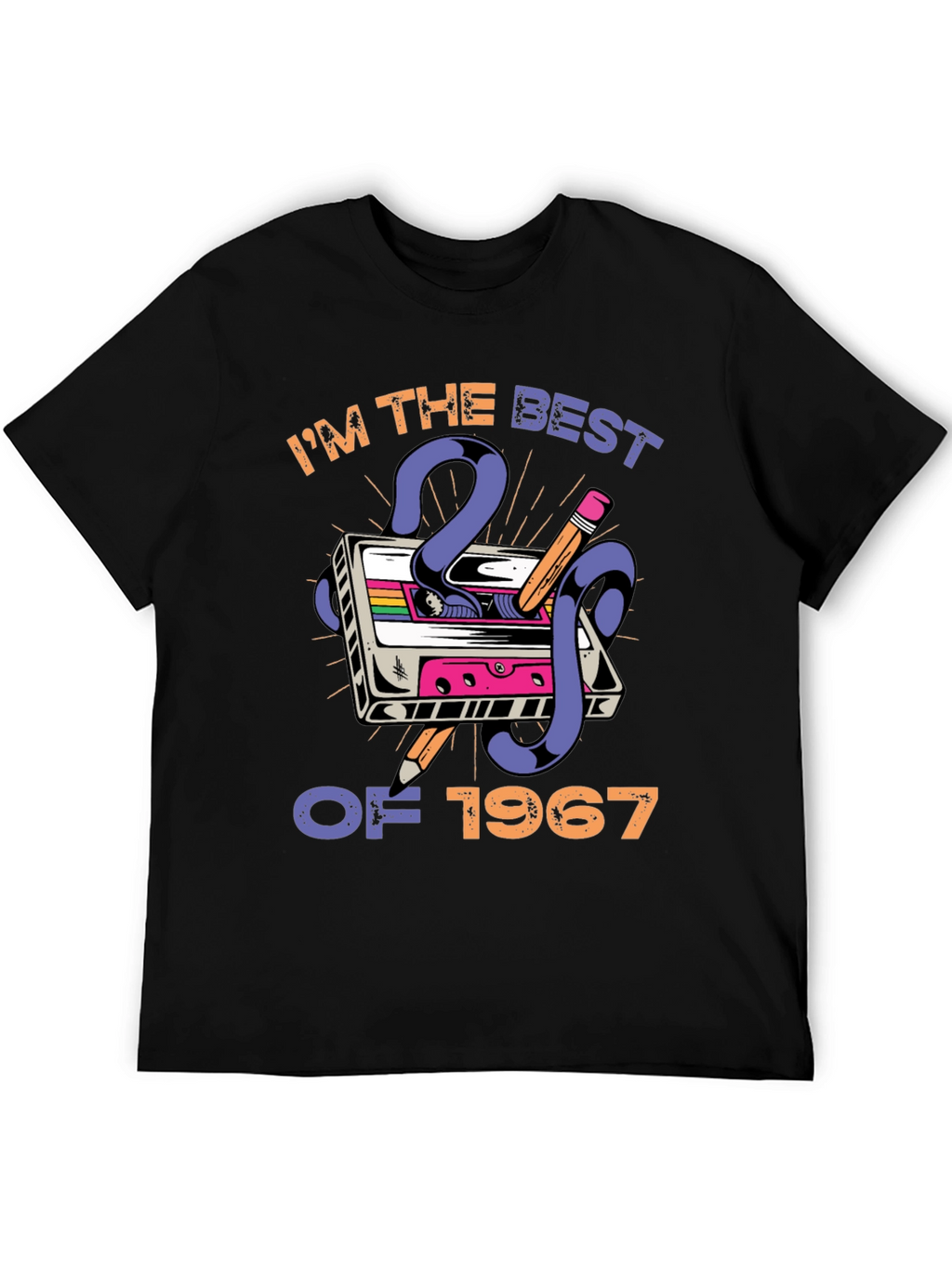 Best of 1967 Cassette Tape Graphic T-Shirt