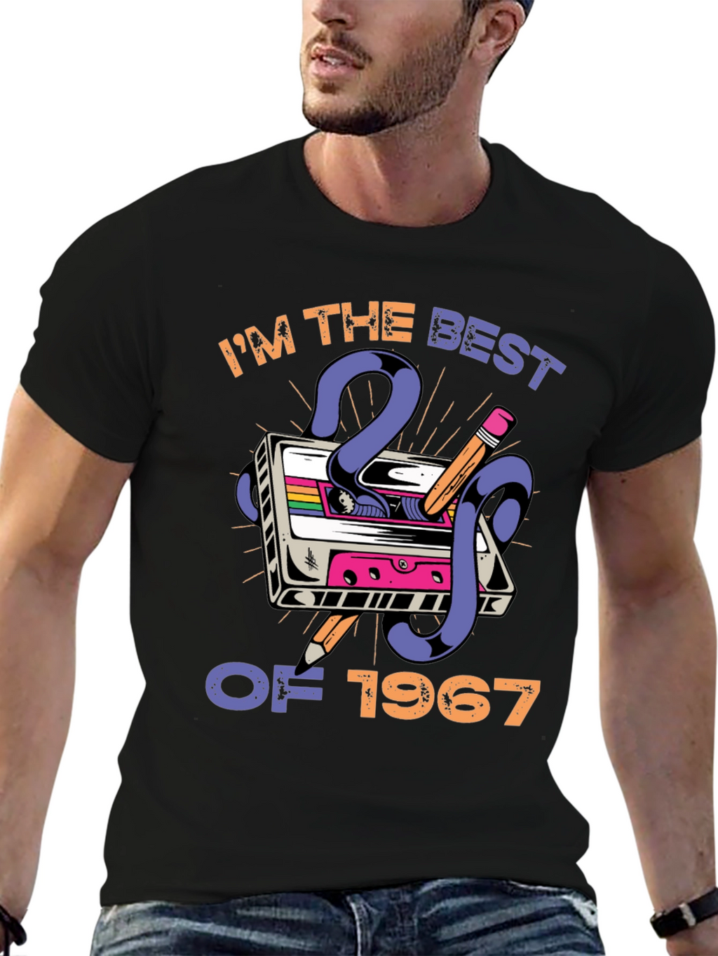 Best of 1967 Cassette Tape Graphic T-Shirt