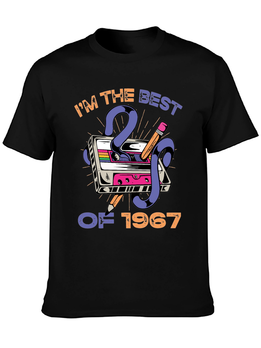 Best of 1967 Cassette Tape Graphic T-Shirt