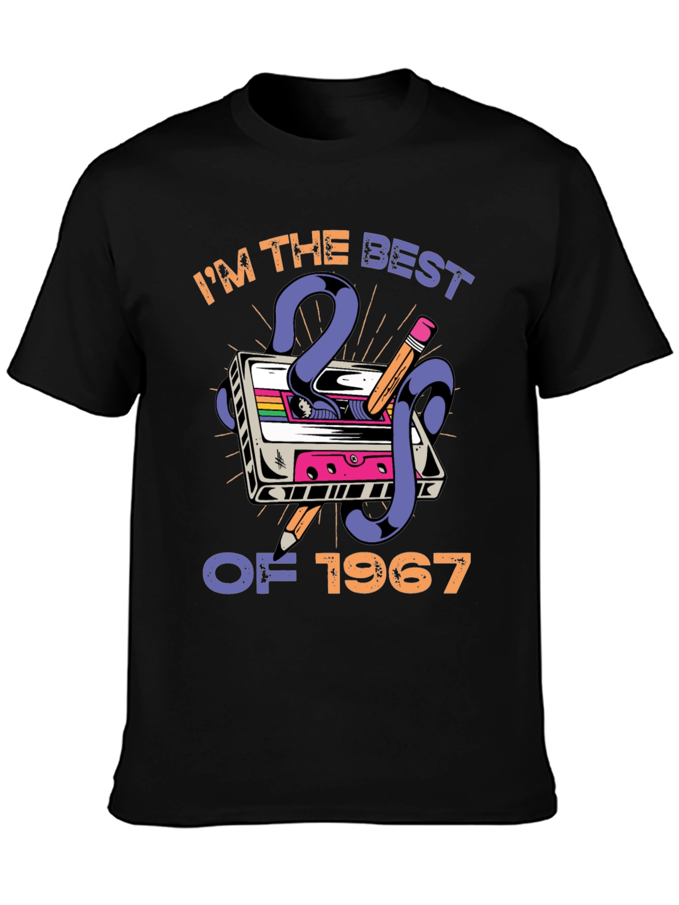 Best of 1967 Cassette Tape Graphic T-Shirt