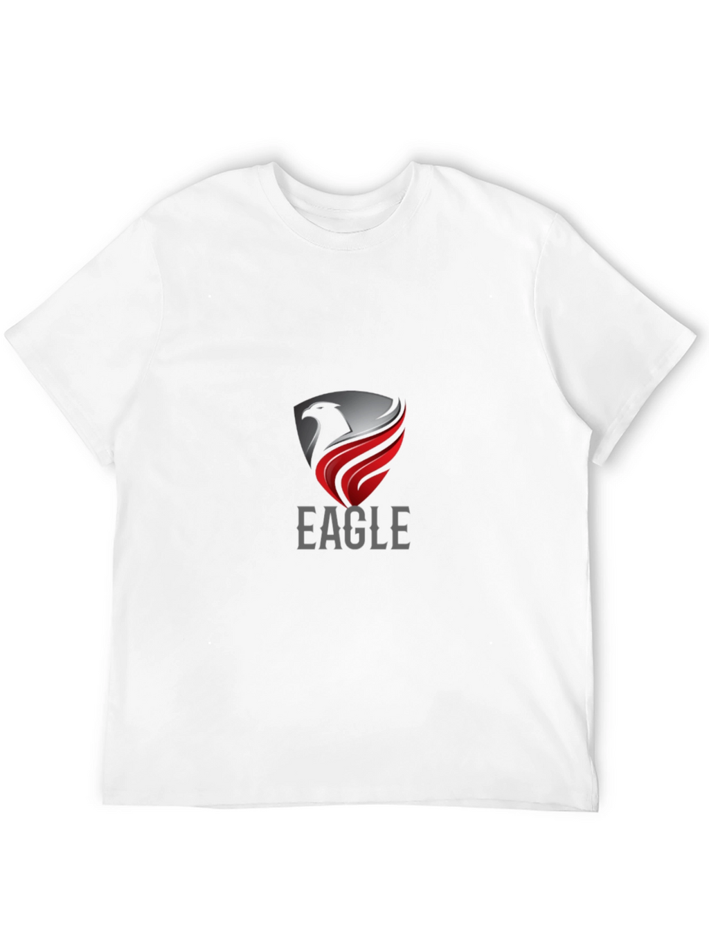 Eagle Crest Graphic Tee - Stylish Mens Black T-Shirt