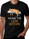 Awake the Lion Within Graphic Tee