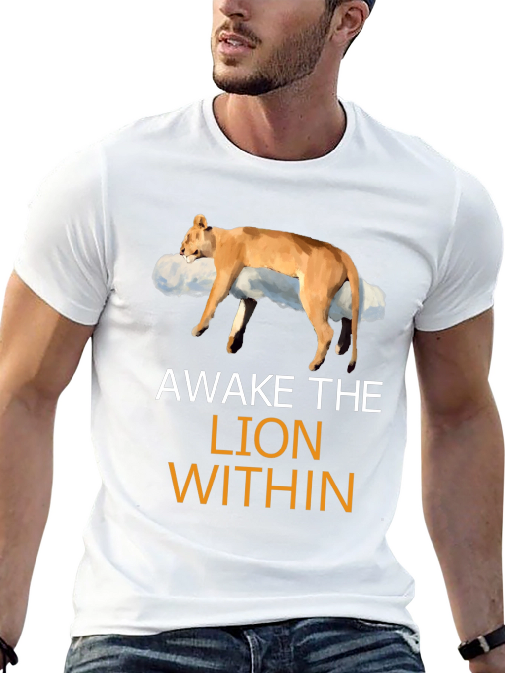 Awake the Lion Within Graphic Tee