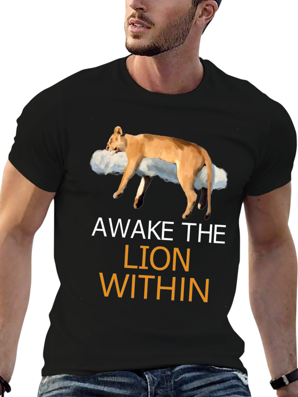 Awake the Lion Within Graphic Tee