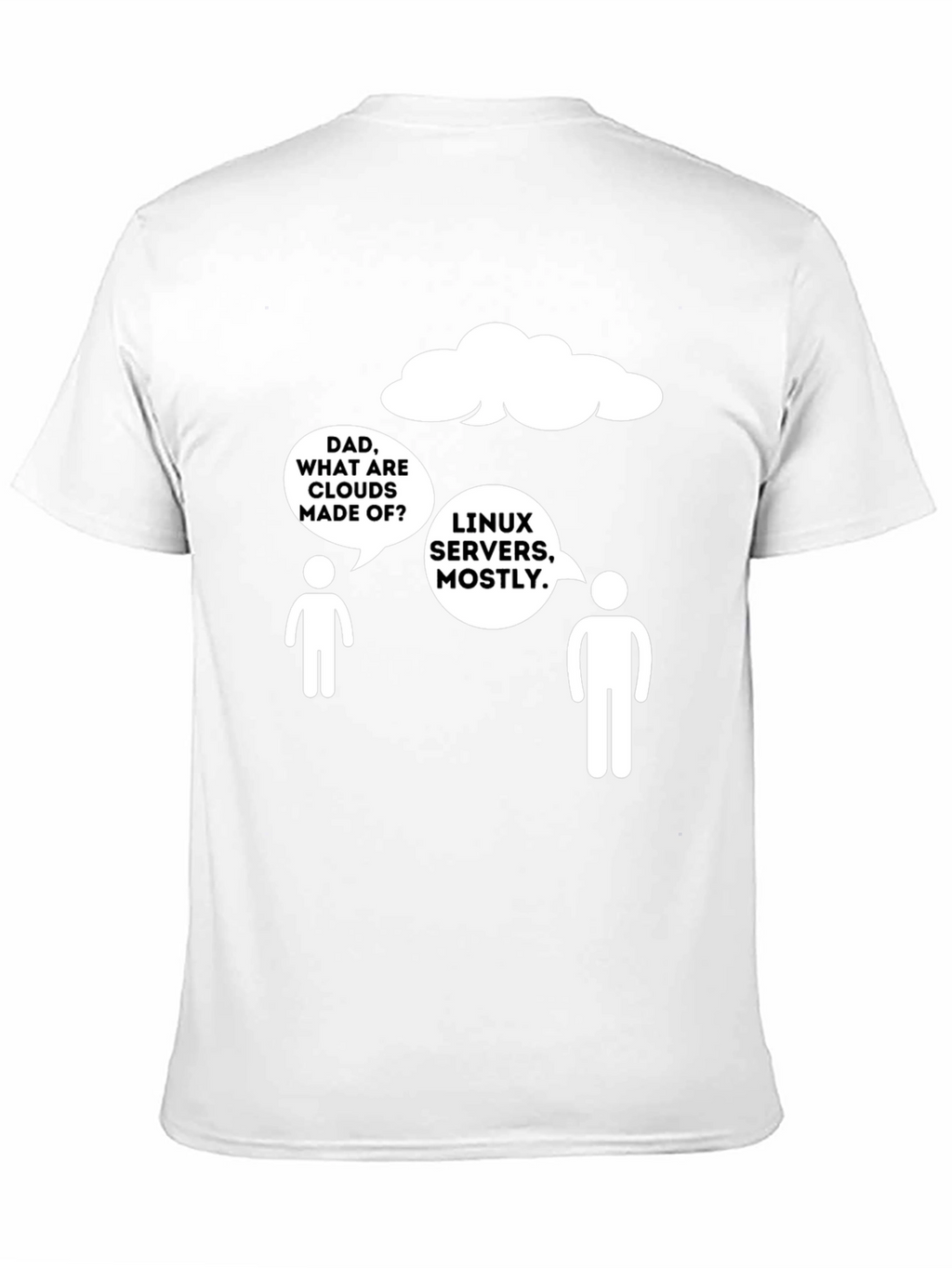 Linux Servers Cloud Humor T-Shirt