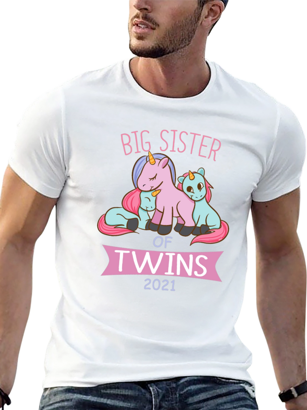 Big Sister of Twins 2021 T-Shirt