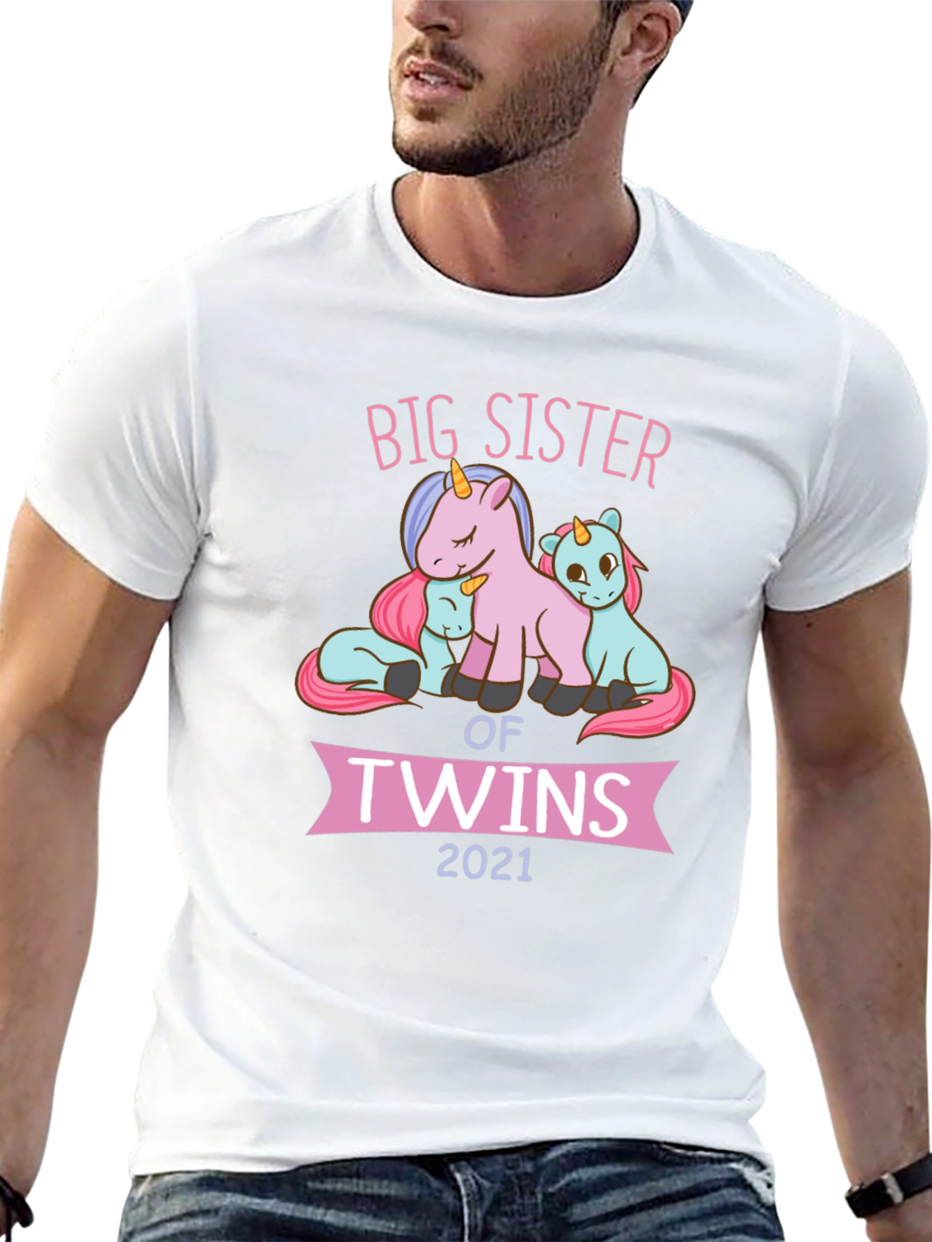 Big Sister of Twins 2021 T-Shirt