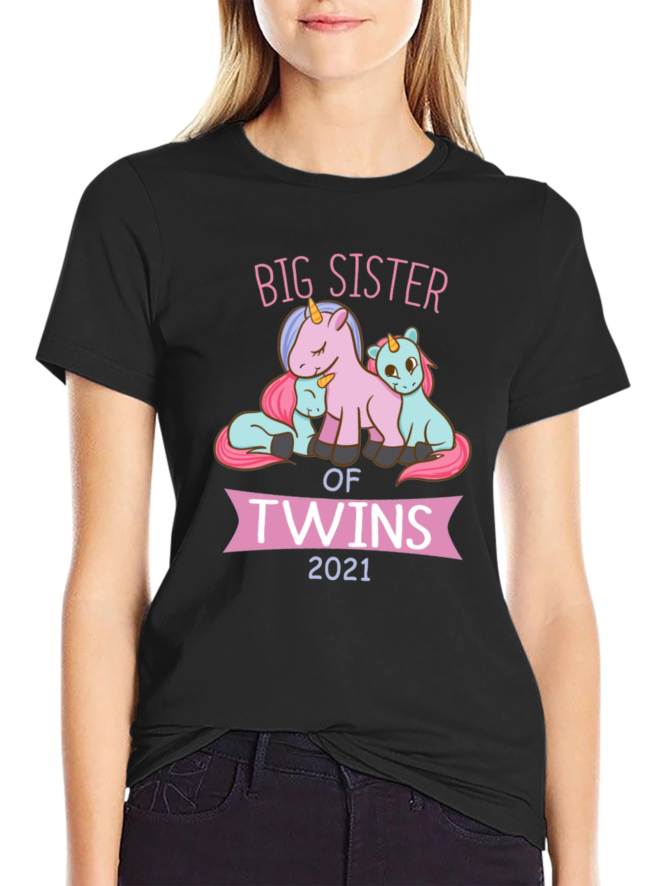 Big Sister of Twins 2021 T-Shirt