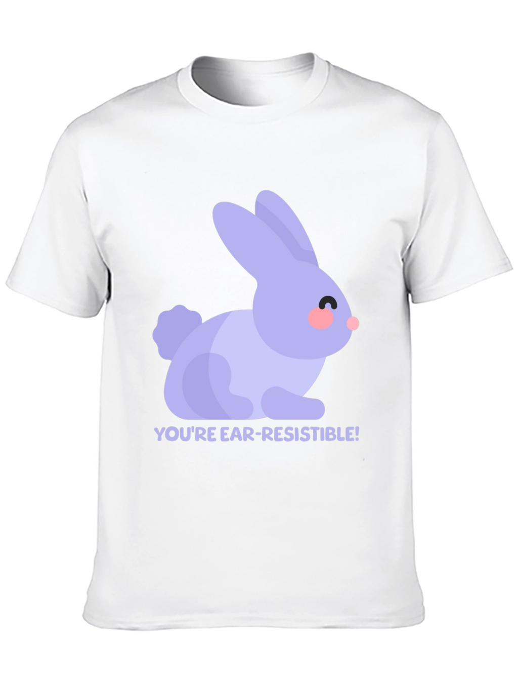 Ear-Resistible Rabbit Graphic Tee
