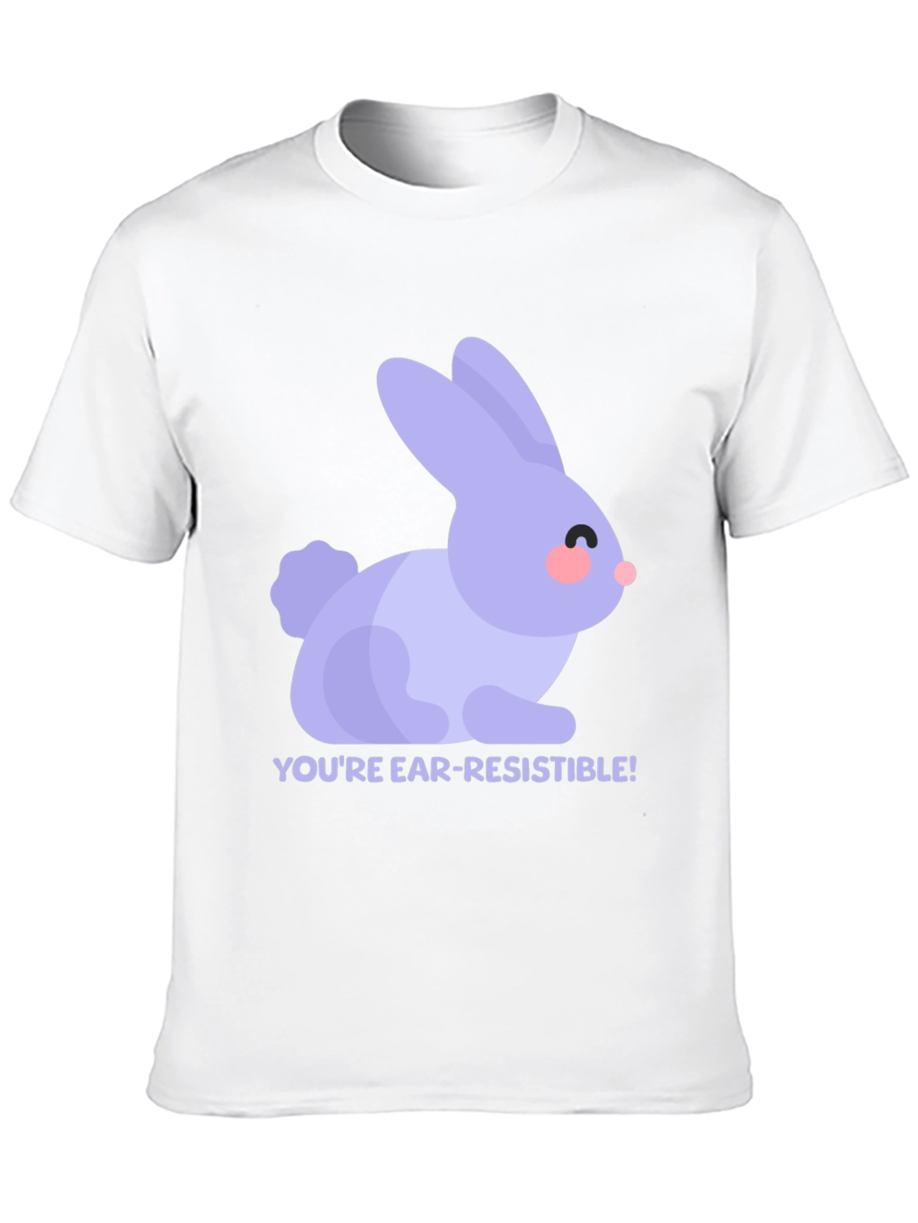 Ear-Resistible Rabbit Graphic Tee