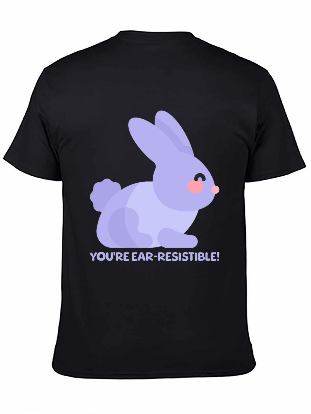 Ear-Resistible Rabbit Graphic Tee