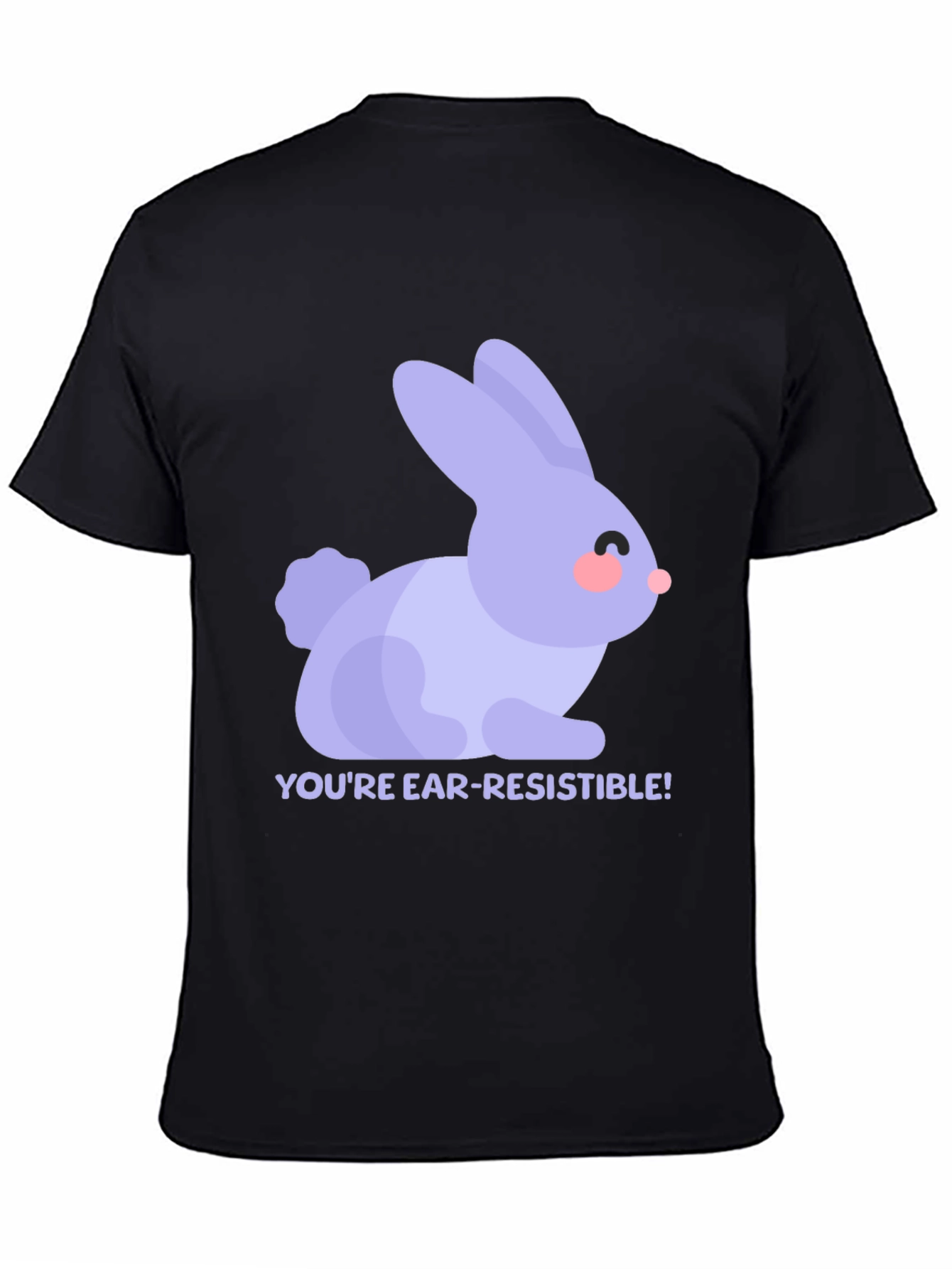 Ear-Resistible Rabbit Graphic Tee