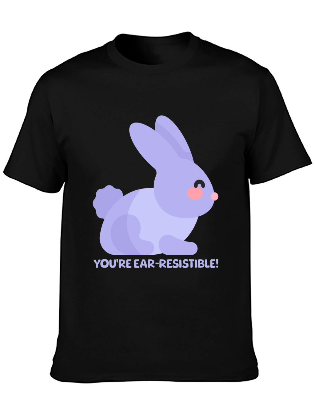 Ear-Resistible Rabbit Graphic Tee