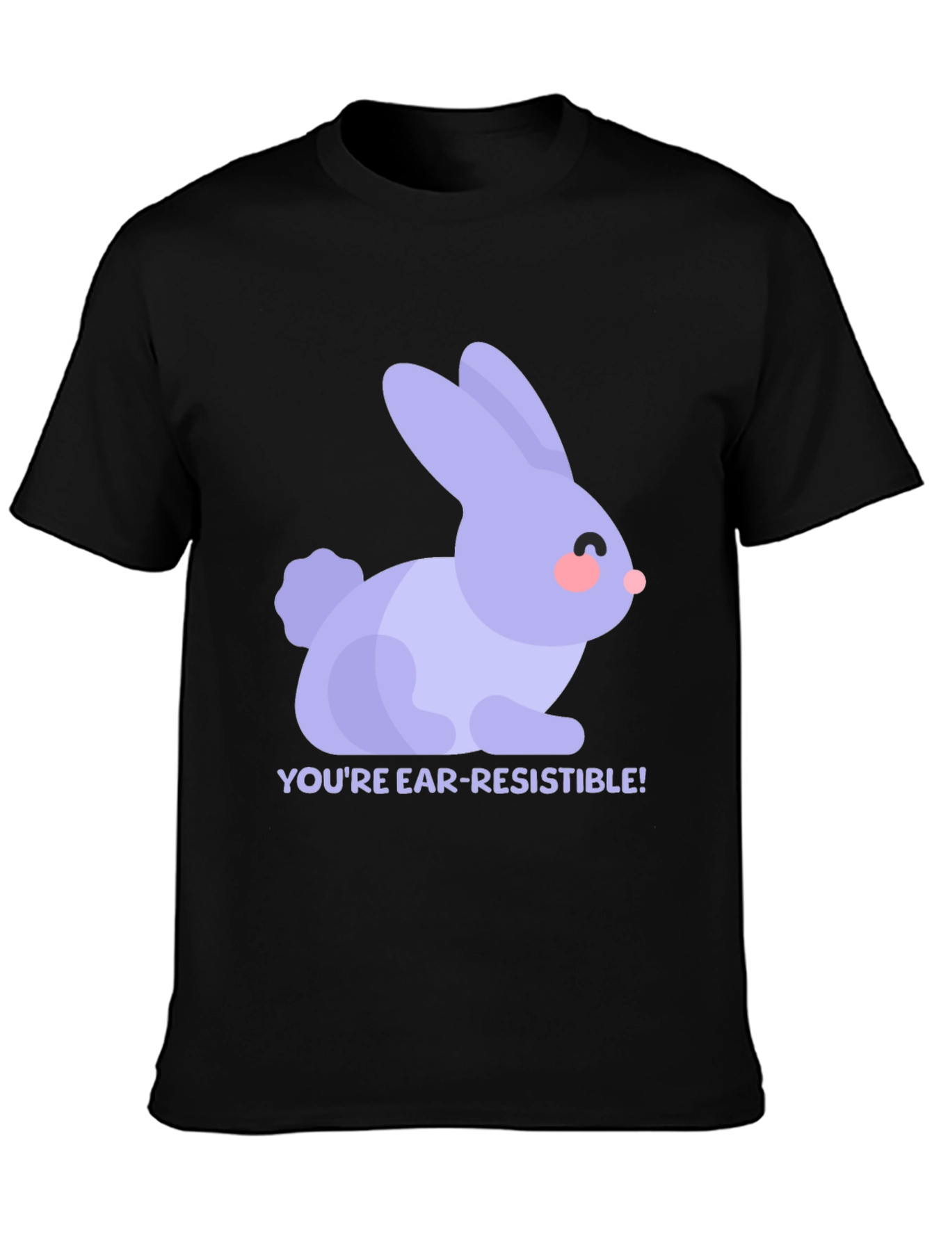 Ear-Resistible Rabbit Graphic Tee