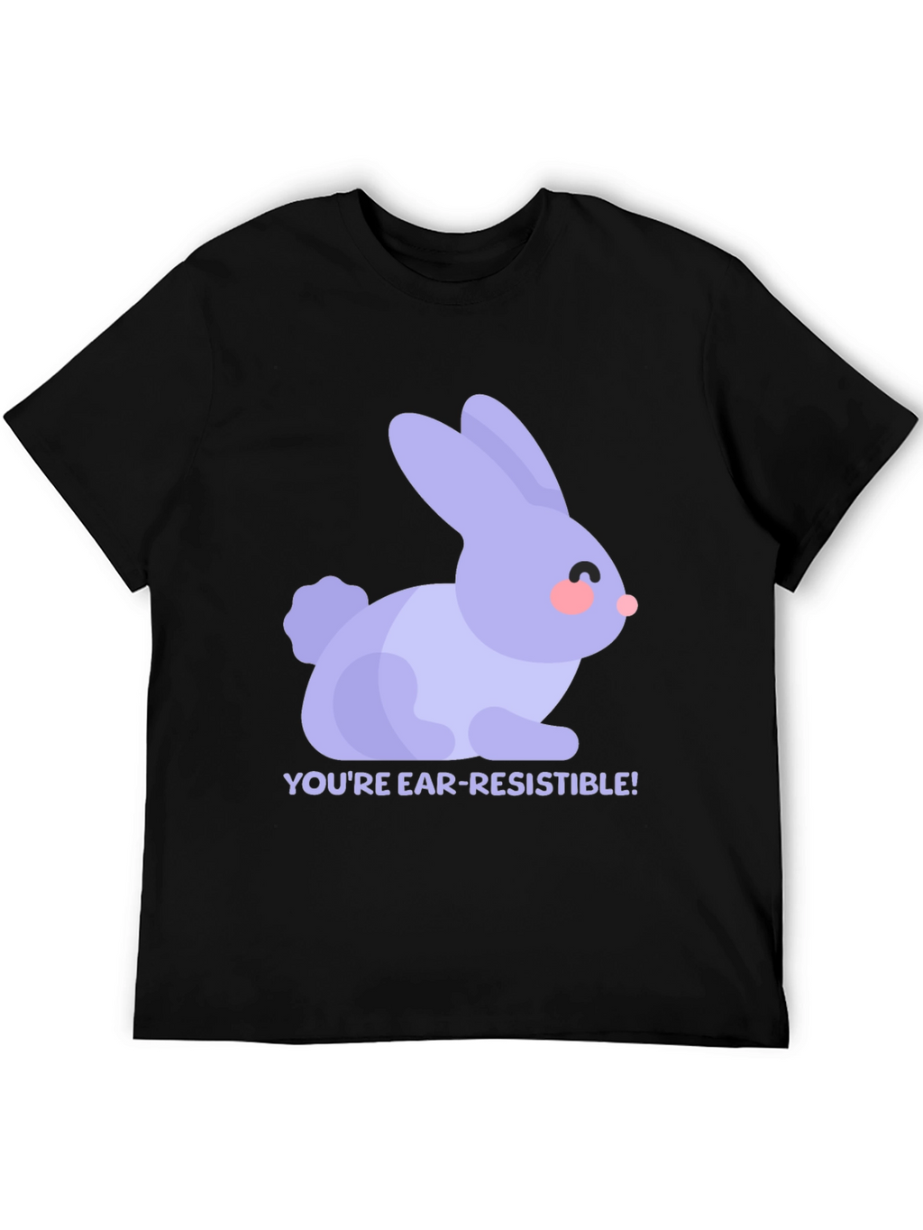 Ear-Resistible Rabbit Graphic Tee