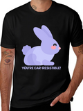 Ear-Resistible Rabbit Graphic Tee