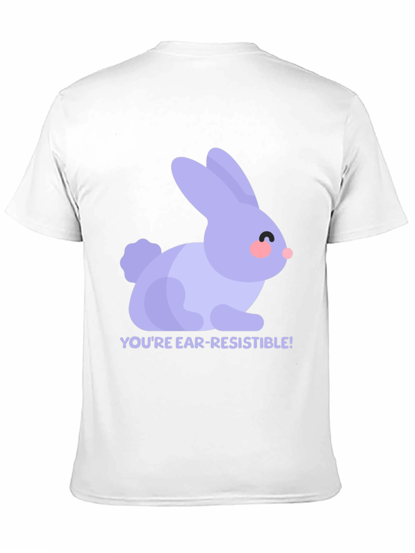 Ear-Resistible Rabbit Graphic Tee