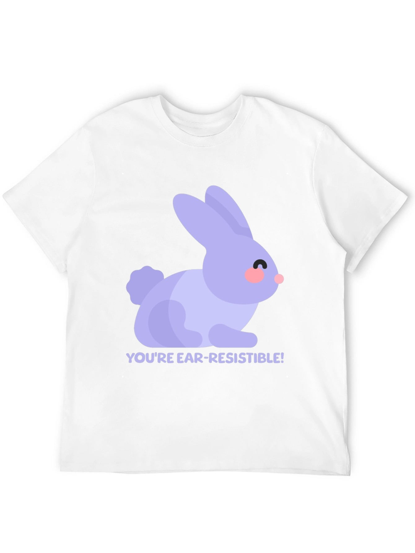 Ear-Resistible Rabbit Graphic Tee