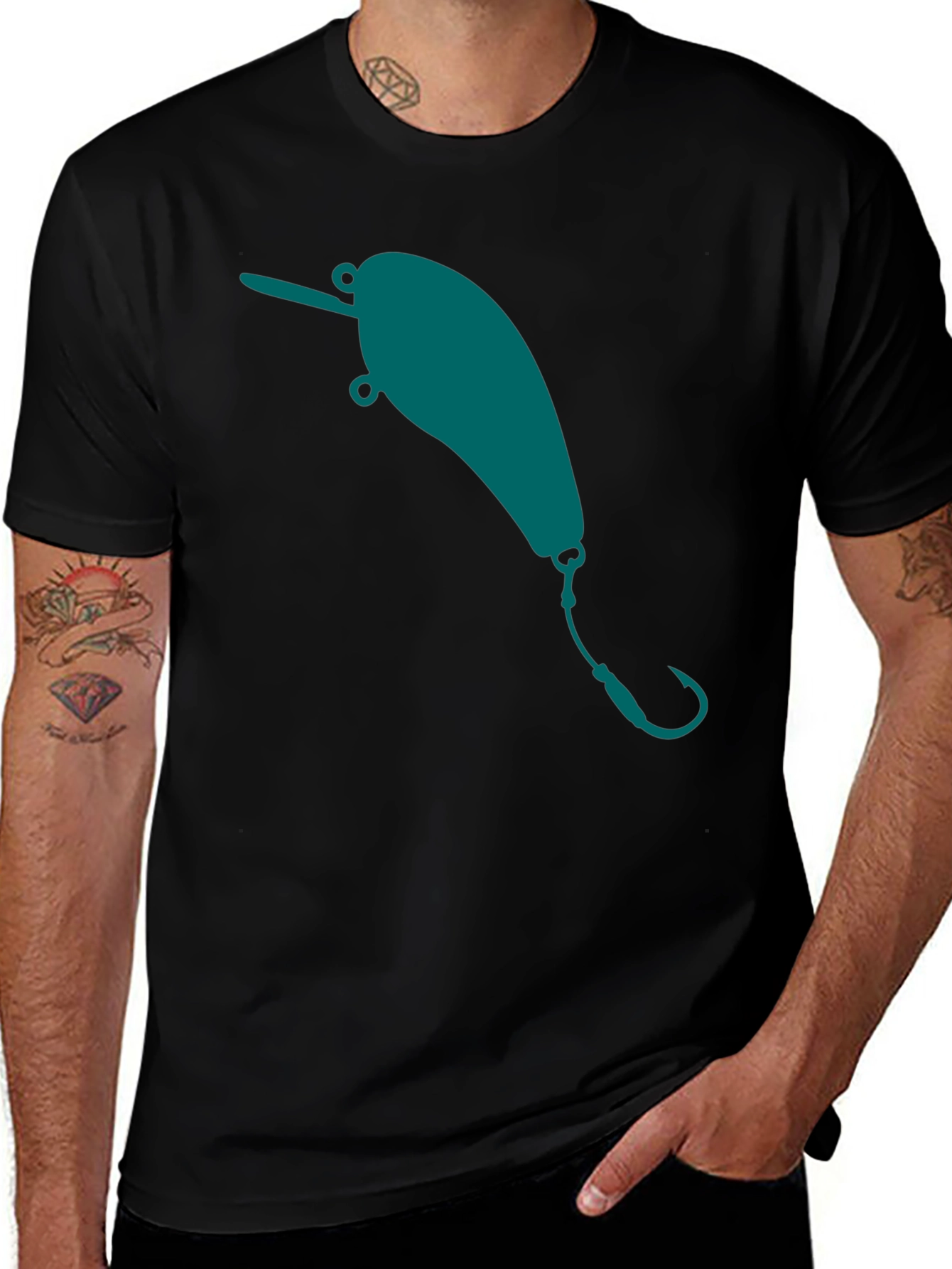 Fishing Lure Graphic Tee - Anglers Choice