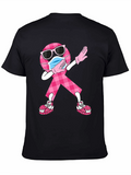 Breast Cancer Awareness Dabbing Ribbon Tee