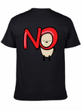 NO Bear Graphic Tee - Funny Casual T-Shirt