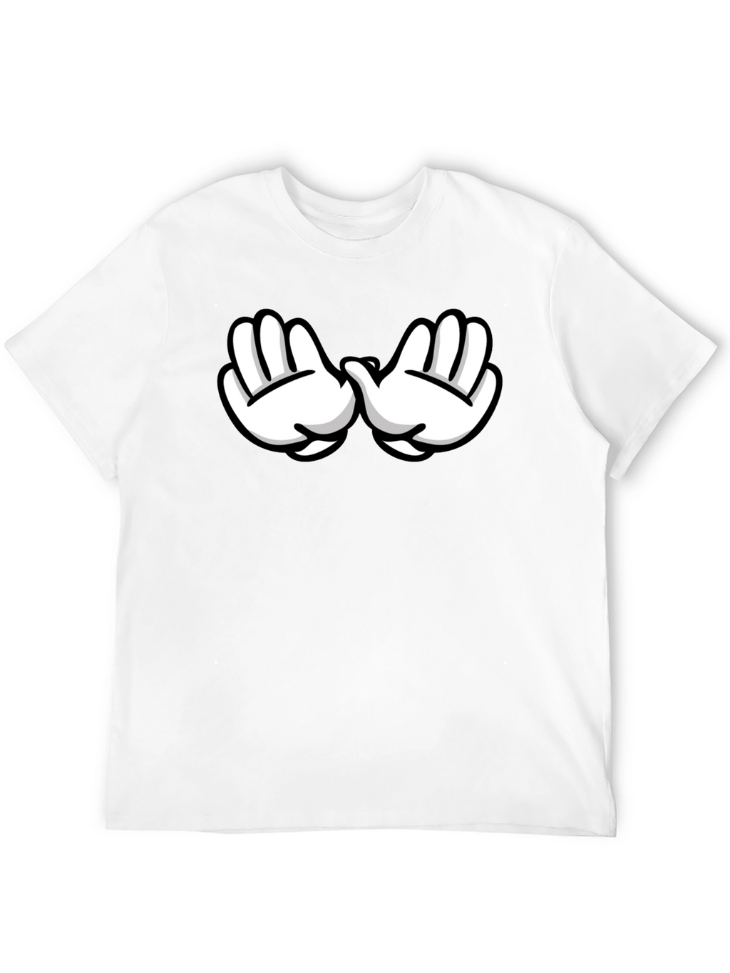 Mickey Hands Black T-Shirt