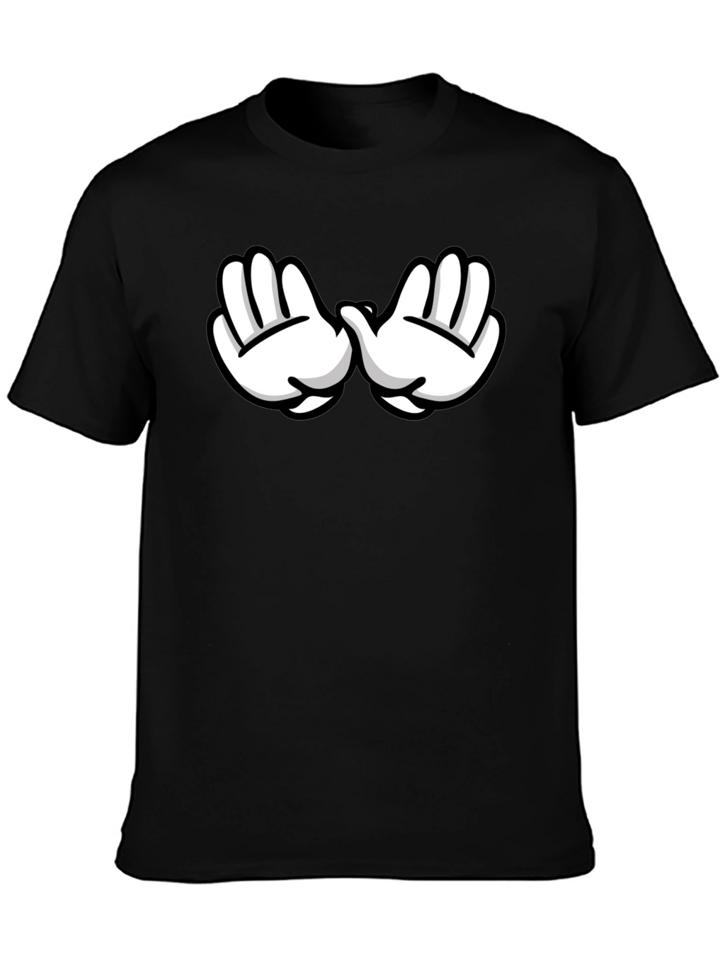 Mickey Hands Black T-Shirt