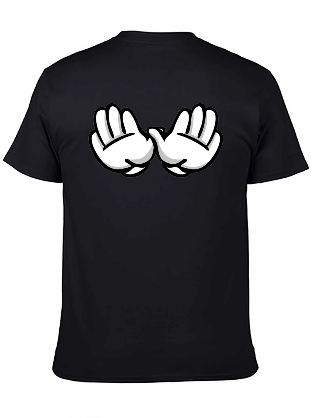 Mickey Hands Black T-Shirt