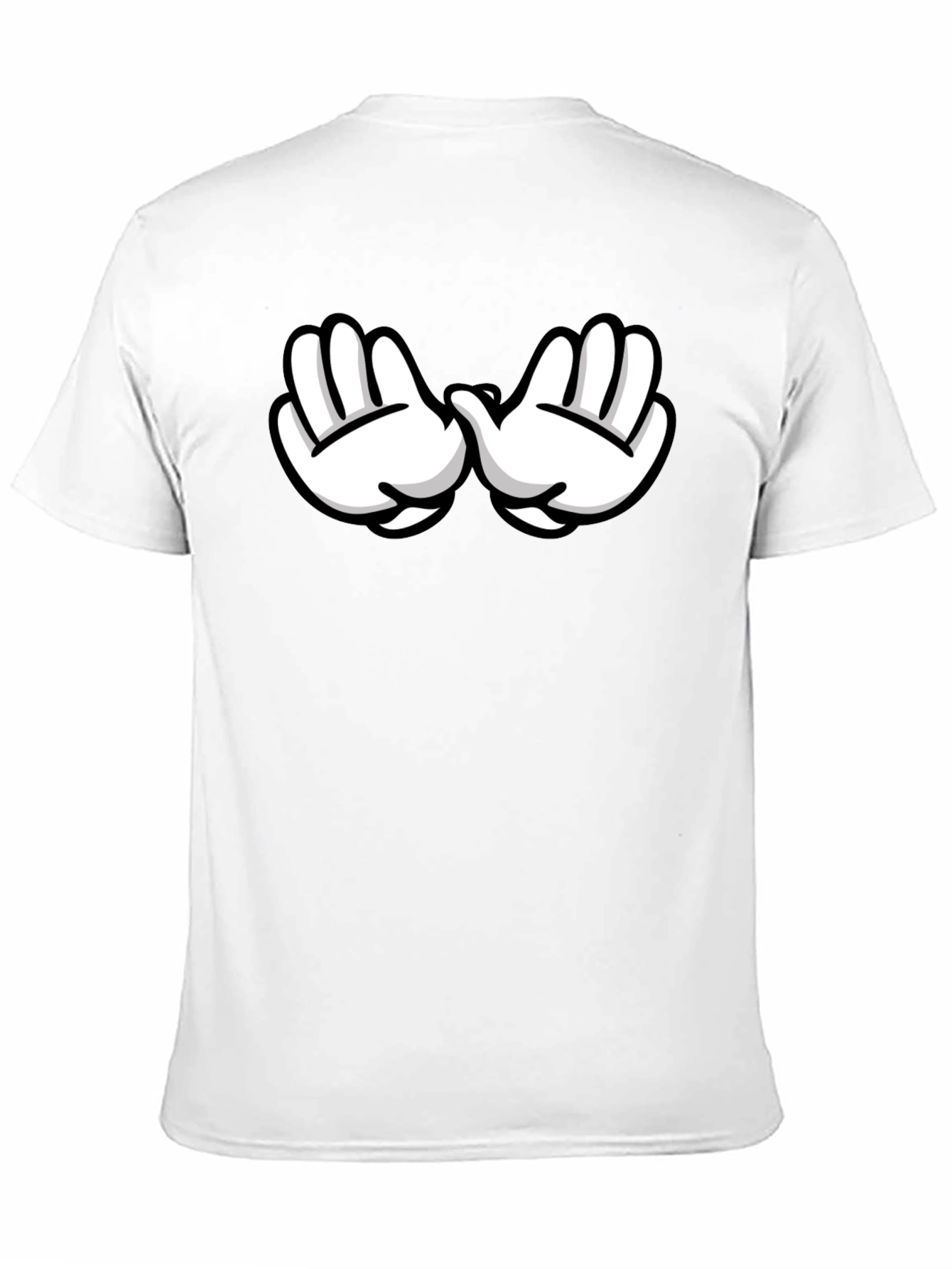 Mickey Hands Black T-Shirt