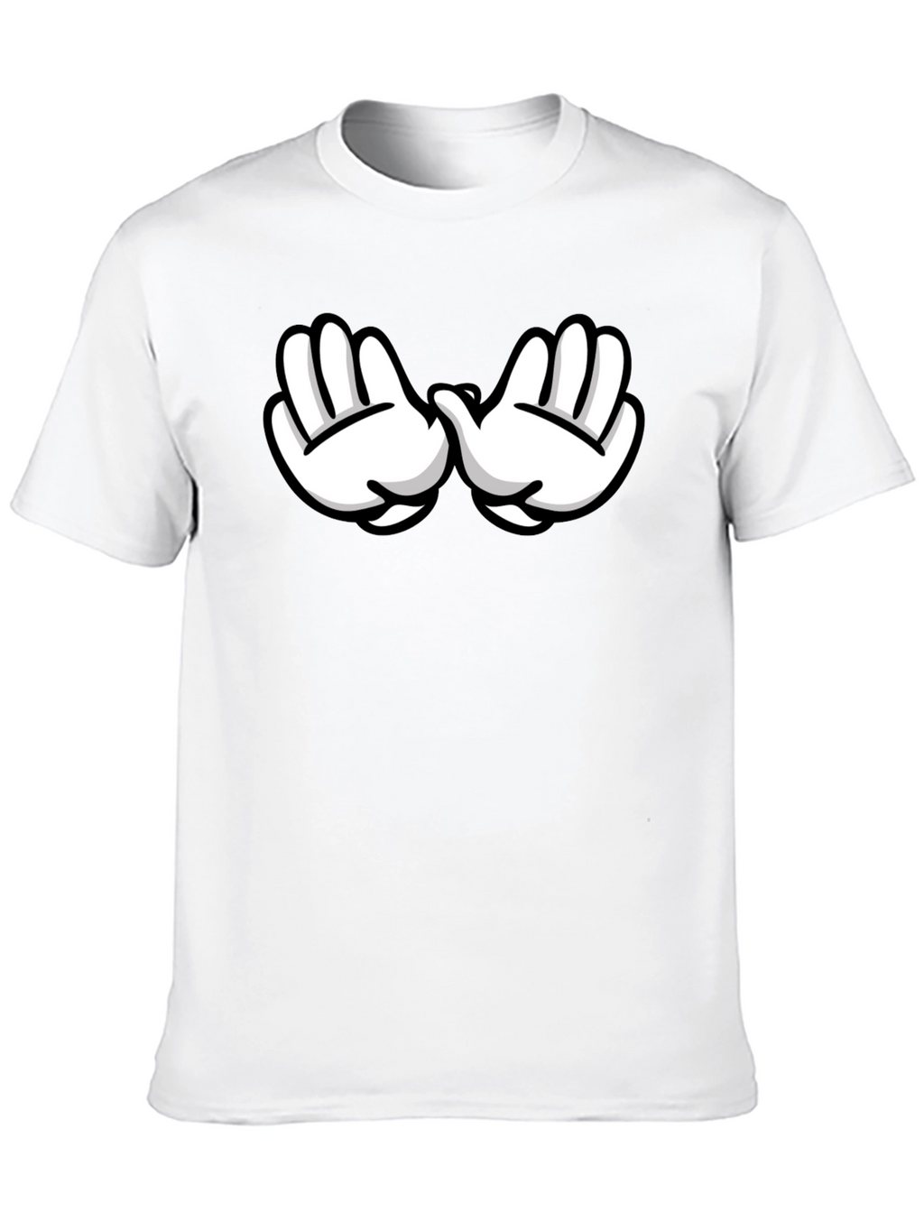 Mickey Hands Black T-Shirt