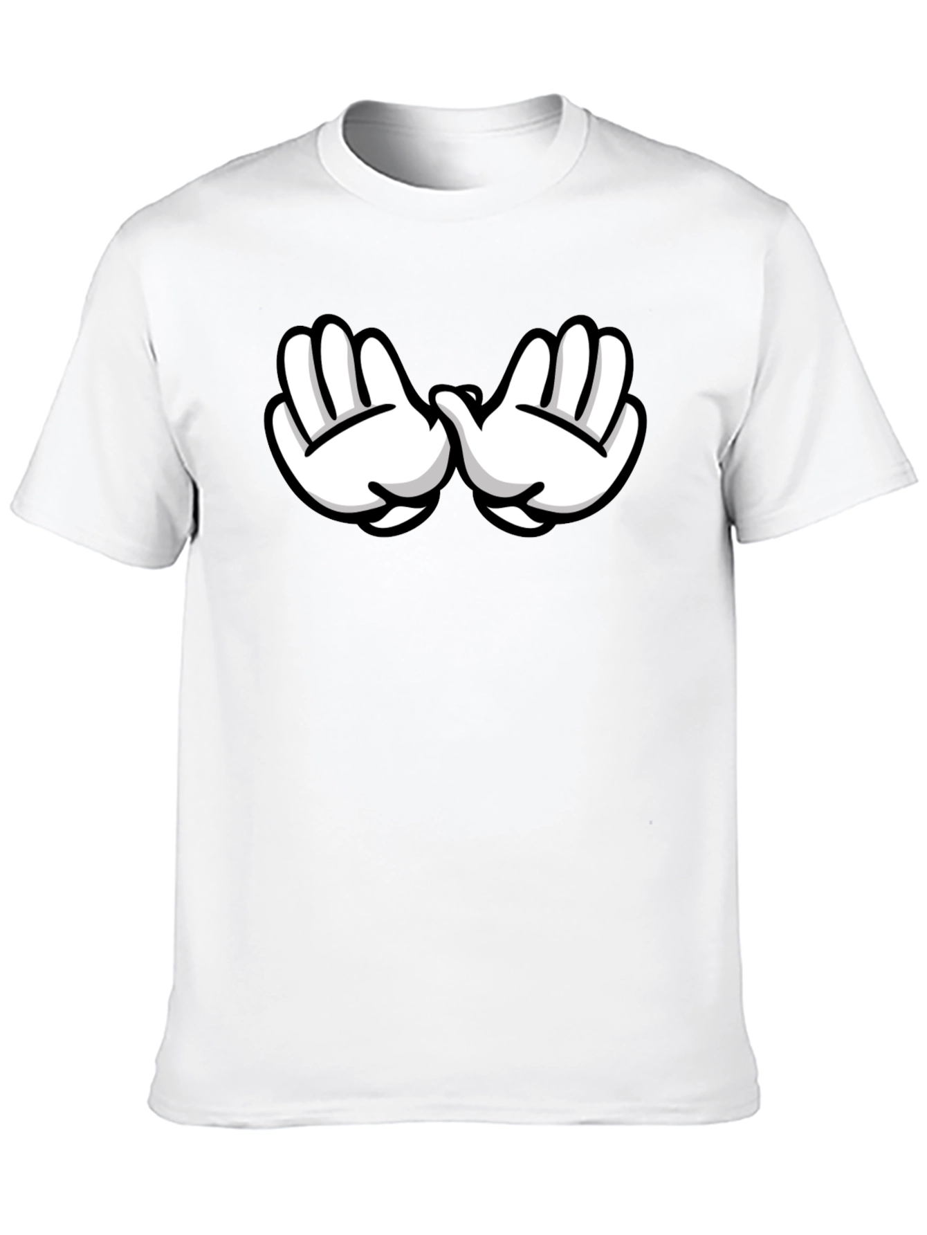 Mickey Hands Black T-Shirt