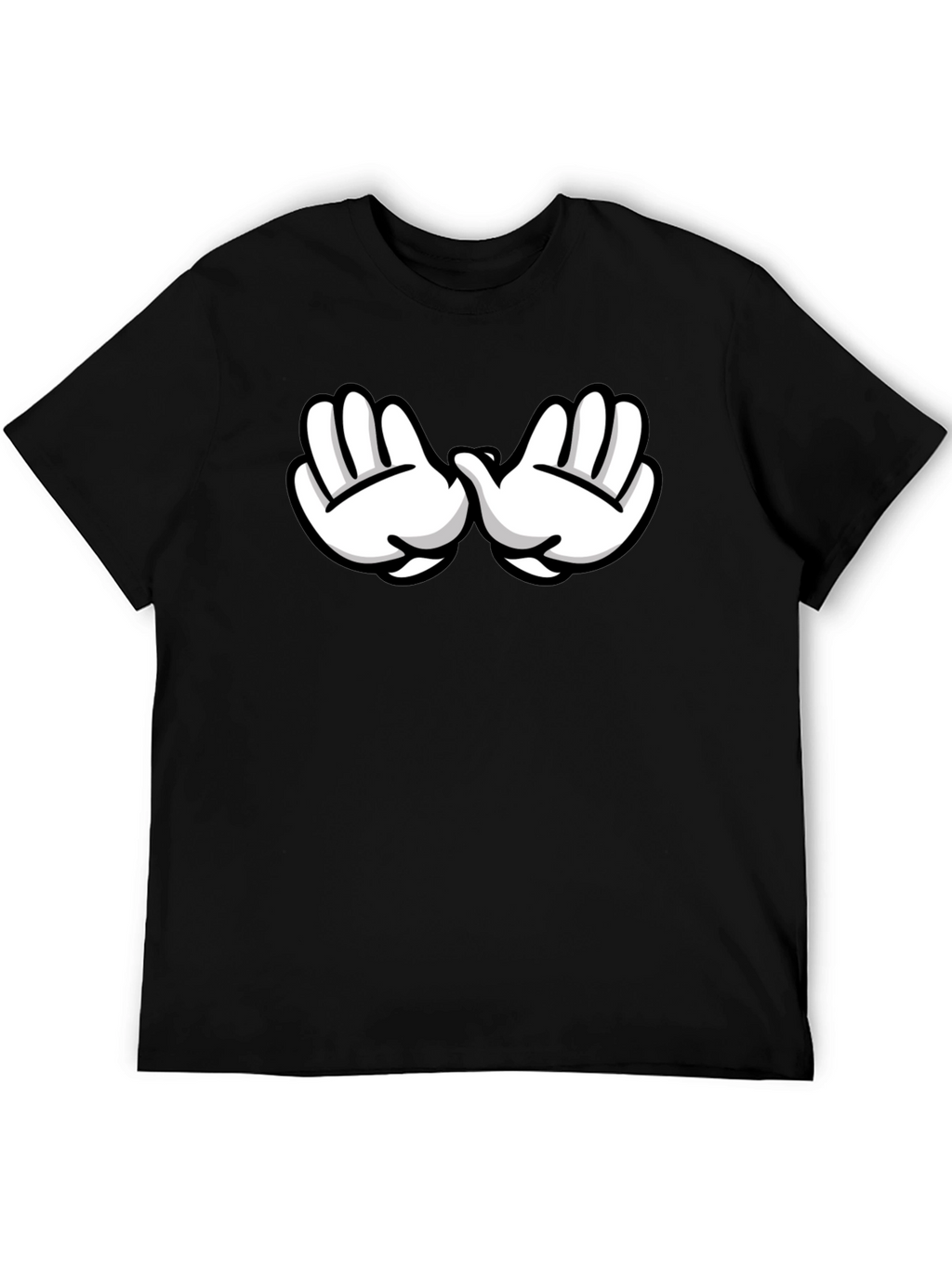Mickey Hands Black T-Shirt