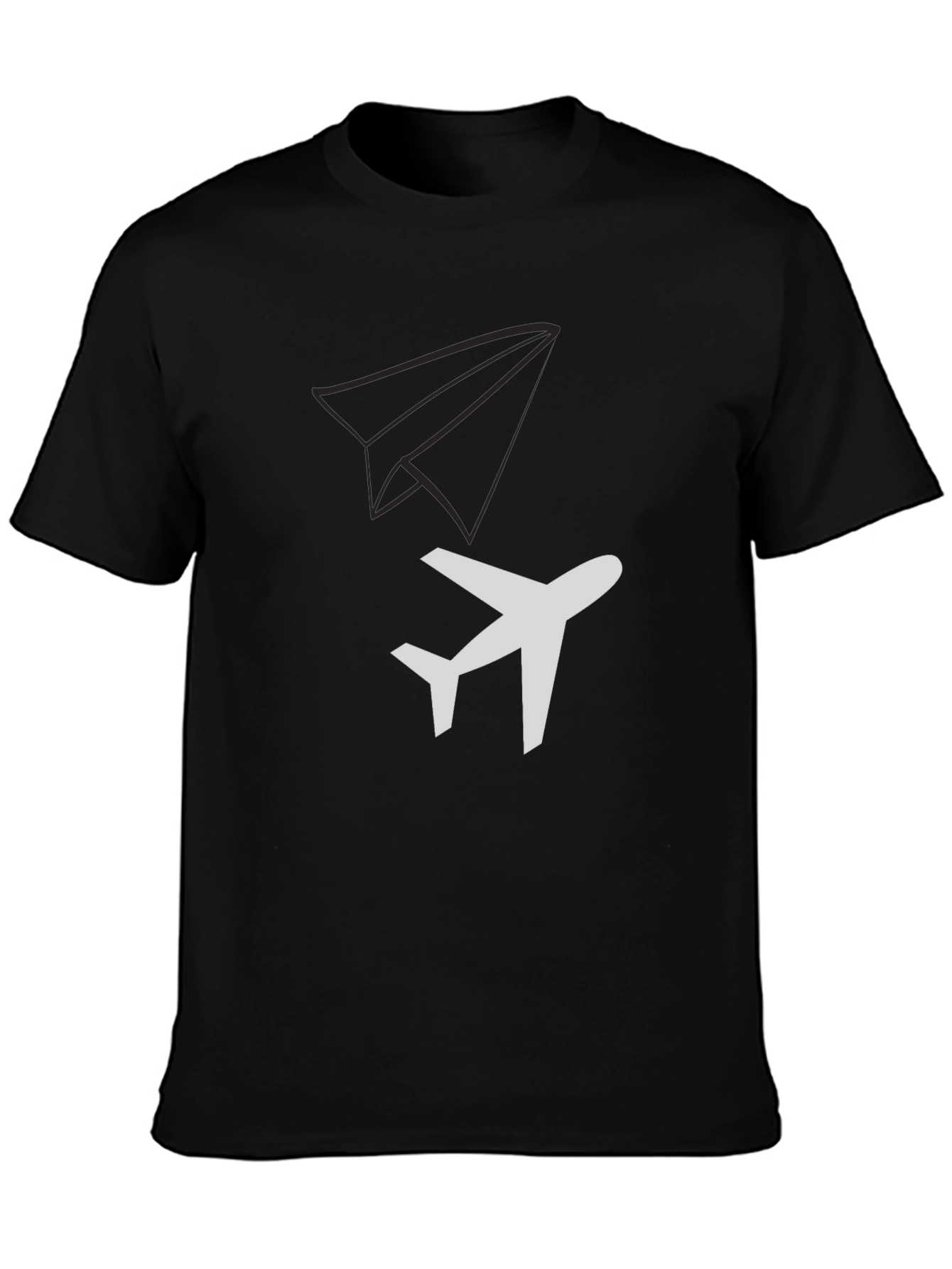 Airplane Graphic Tee - Stylish & Comfortable Cotton T-Shirt