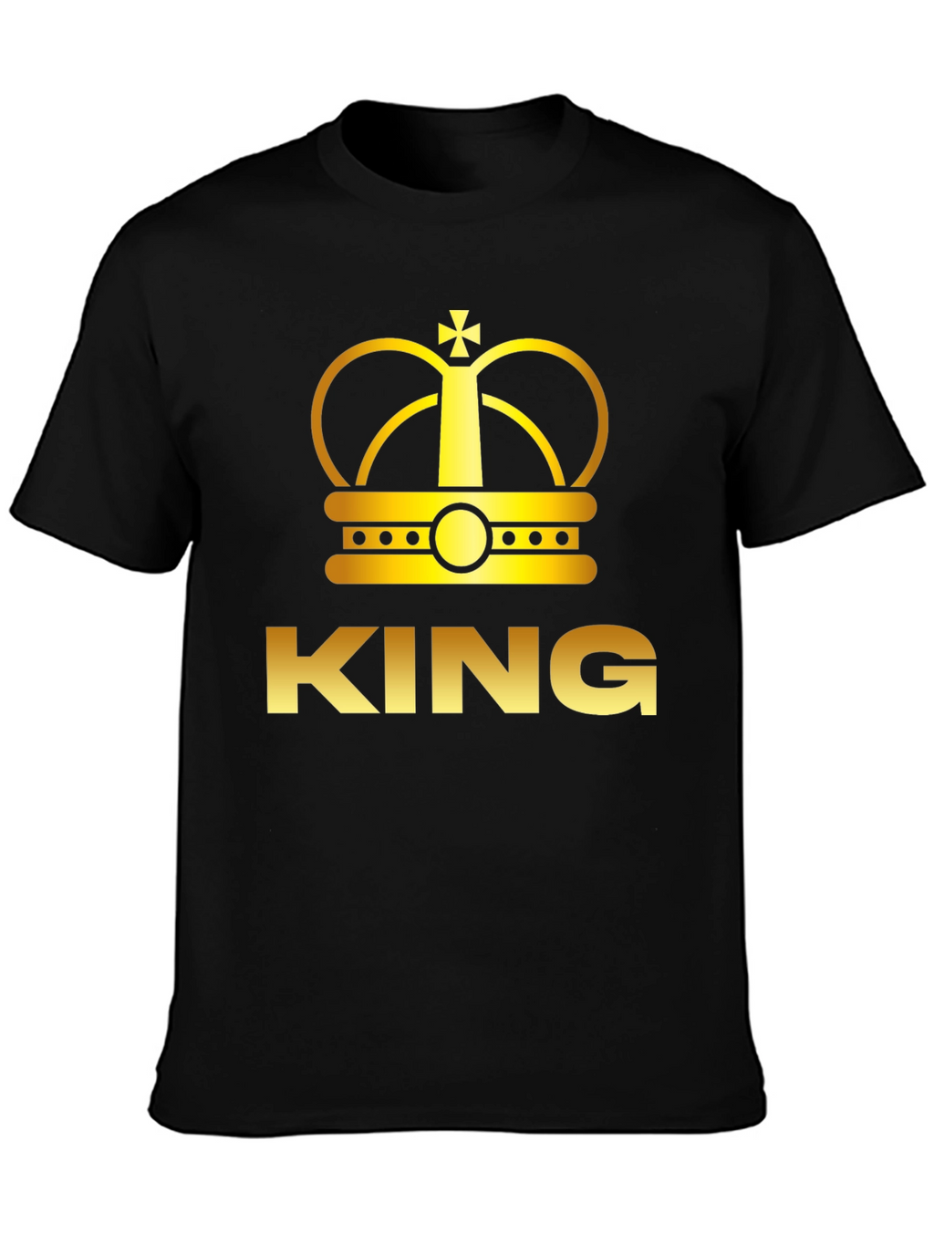 King Crown Graphic T-Shirt - Black
