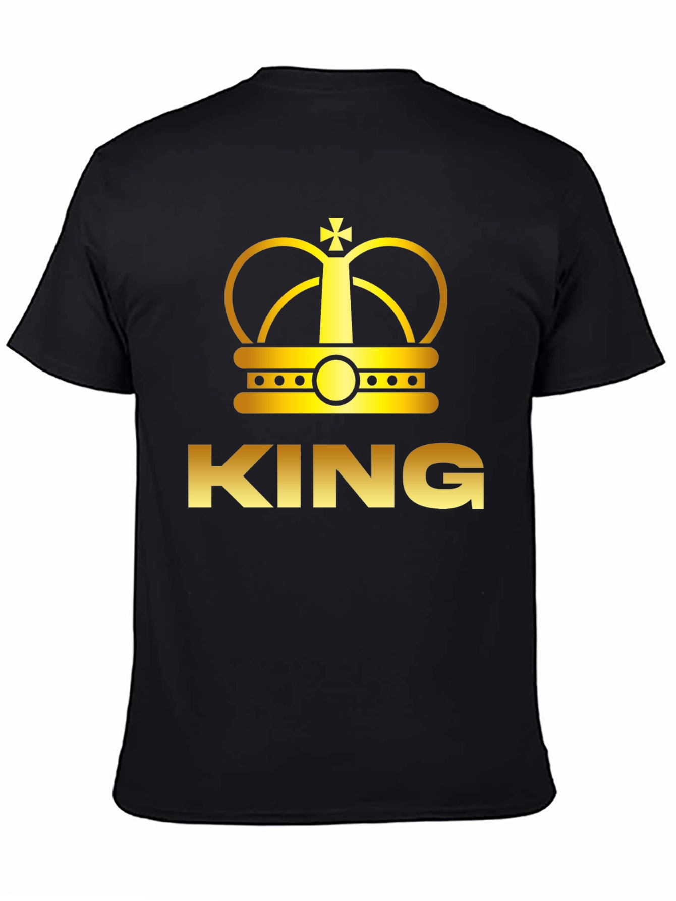 King Crown Graphic T-Shirt - Black