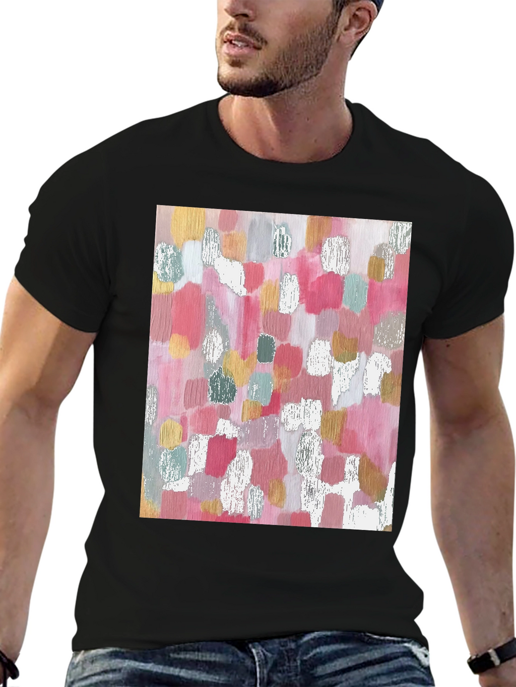 Abstract Brush Stroke T-Shirt