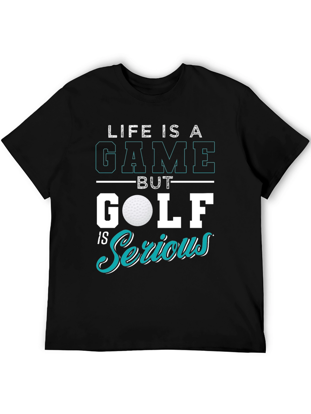 Life is a Game Golf T-Shirt