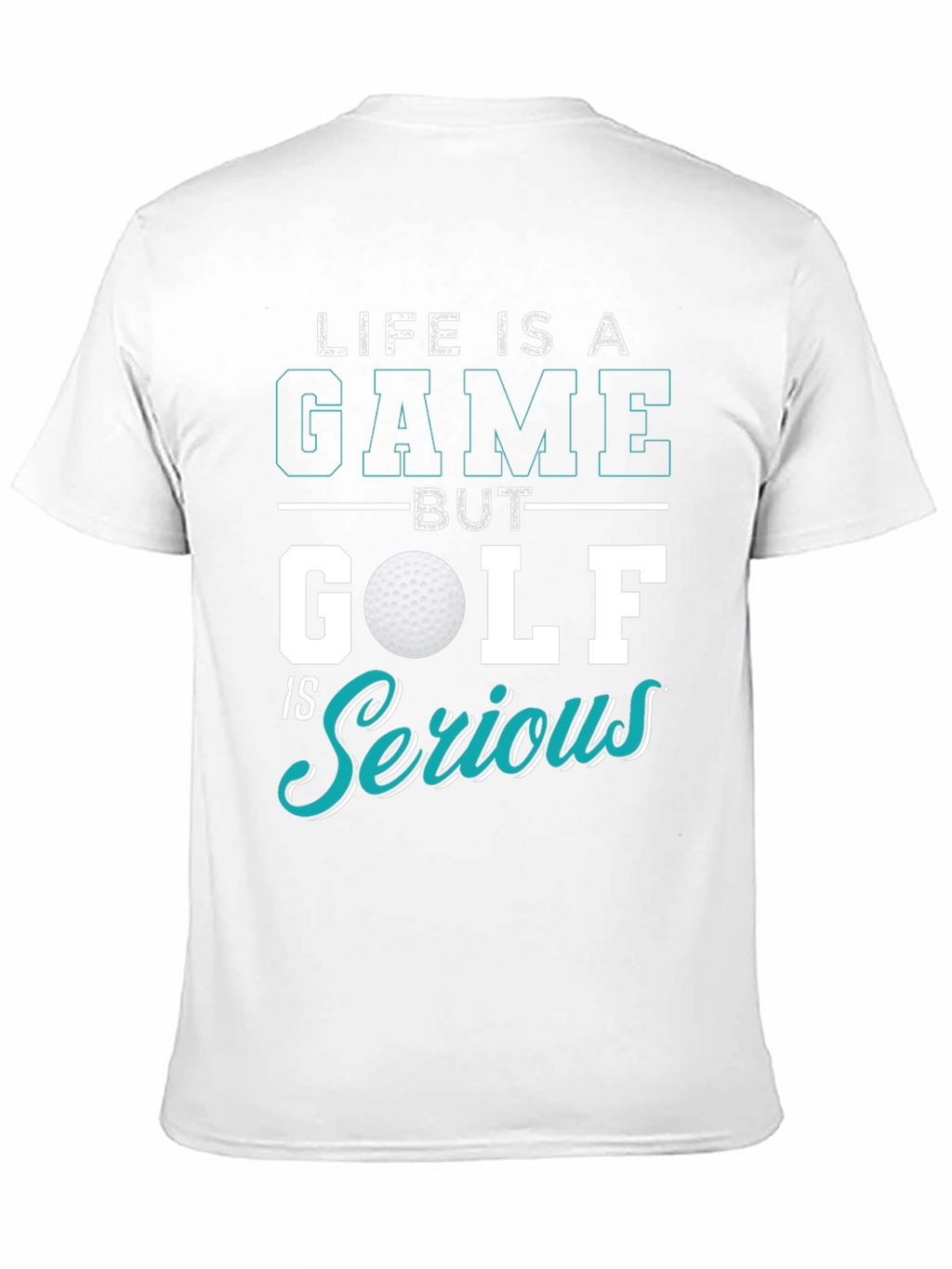 Life is a Game Golf T-Shirt