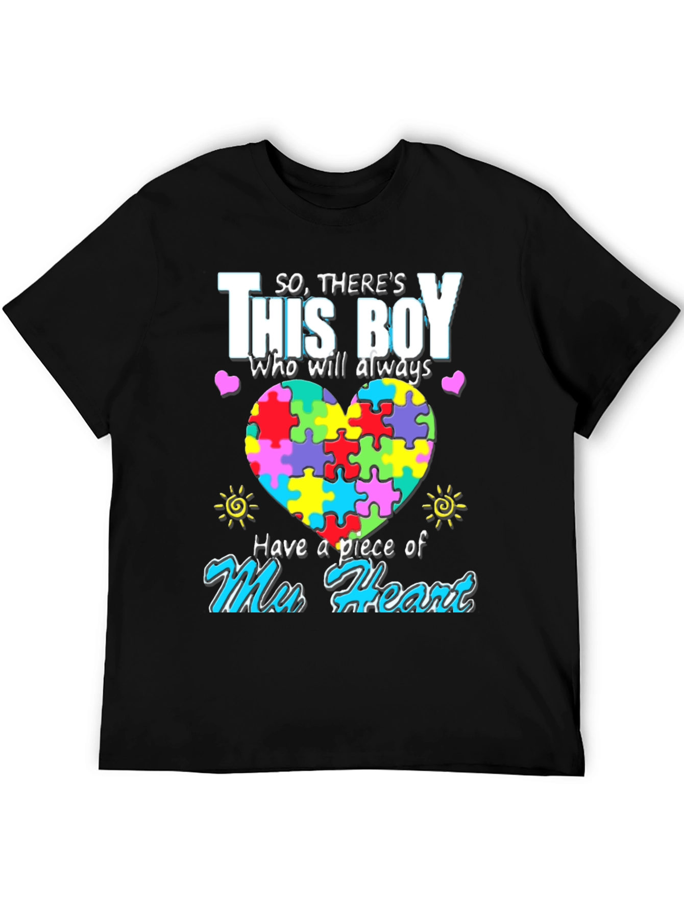 Autism Awareness Puzzle Heart T-Shirt