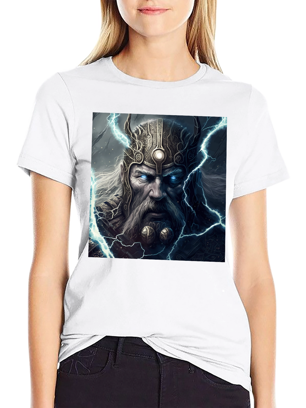Odin God of Thunder Graphic Tee