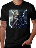 Odin God of Thunder Graphic Tee