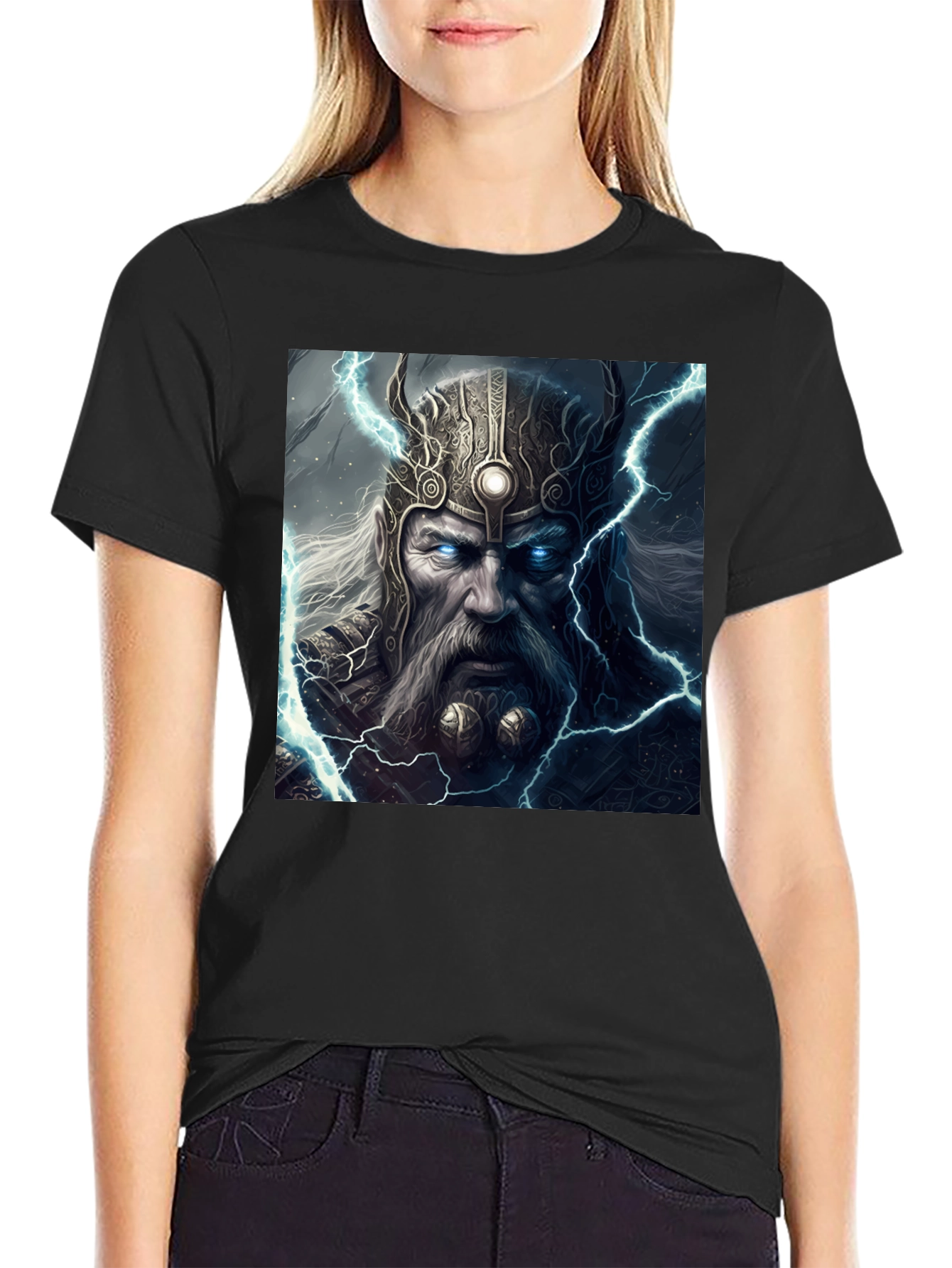 Odin God of Thunder Graphic Tee