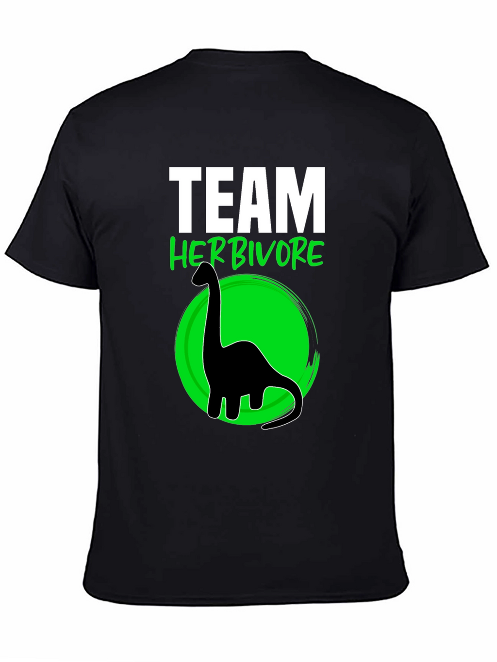 Team Herbivore T-Shirt Dinosaur Vegan
