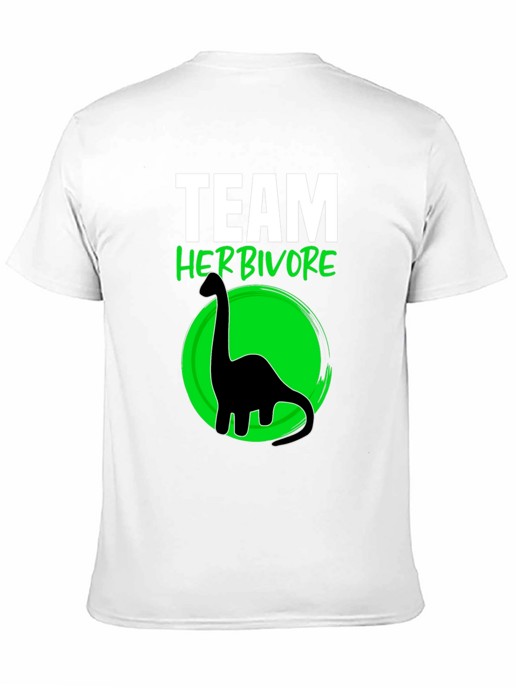 Team Herbivore T-Shirt Dinosaur Vegan