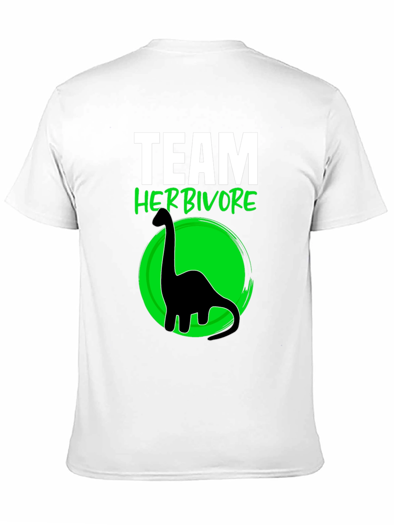 Team Herbivore T-Shirt Dinosaur Vegan