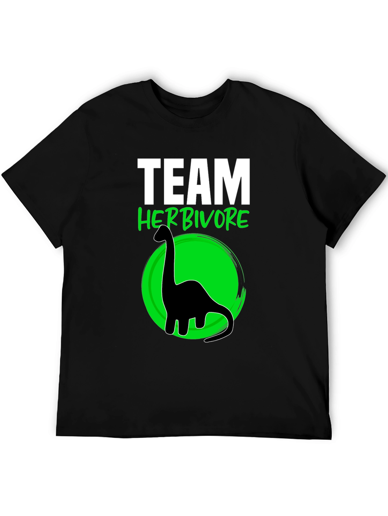 Team Herbivore T-Shirt Dinosaur Vegan